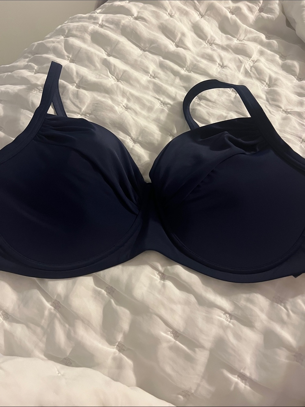 Everyday Navy Underwire Bikini Top